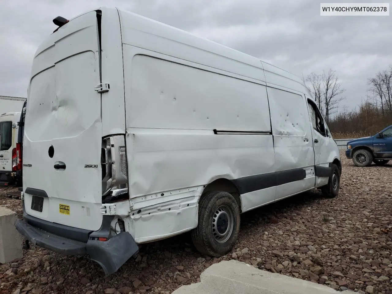 2021 Mercedes-Benz Sprinter 2500 VIN: W1Y40CHY9MT062378 Lot: 80318564