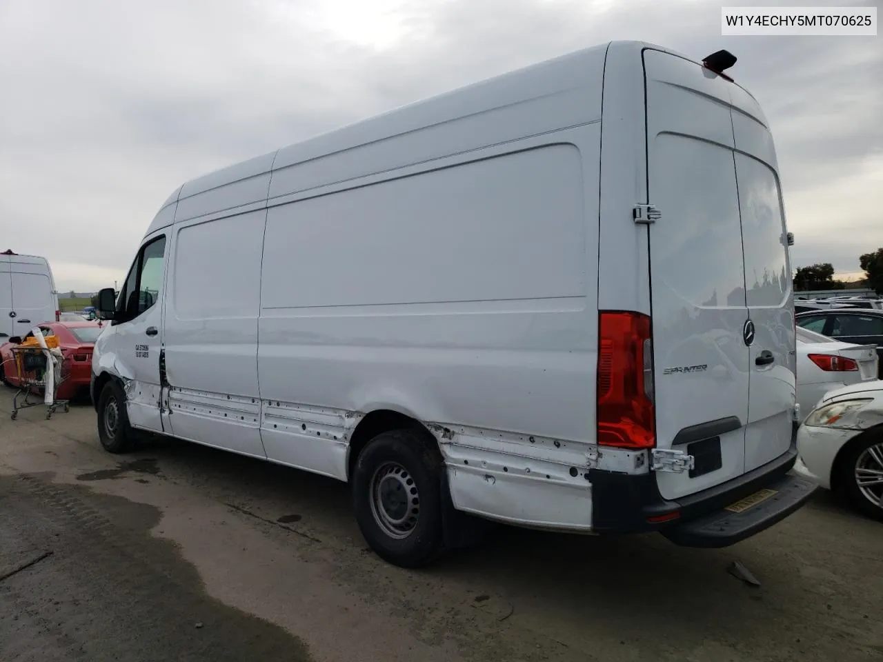 2021 Mercedes-Benz Sprinter 2500 VIN: W1Y4ECHY5MT070625 Lot: 82761213