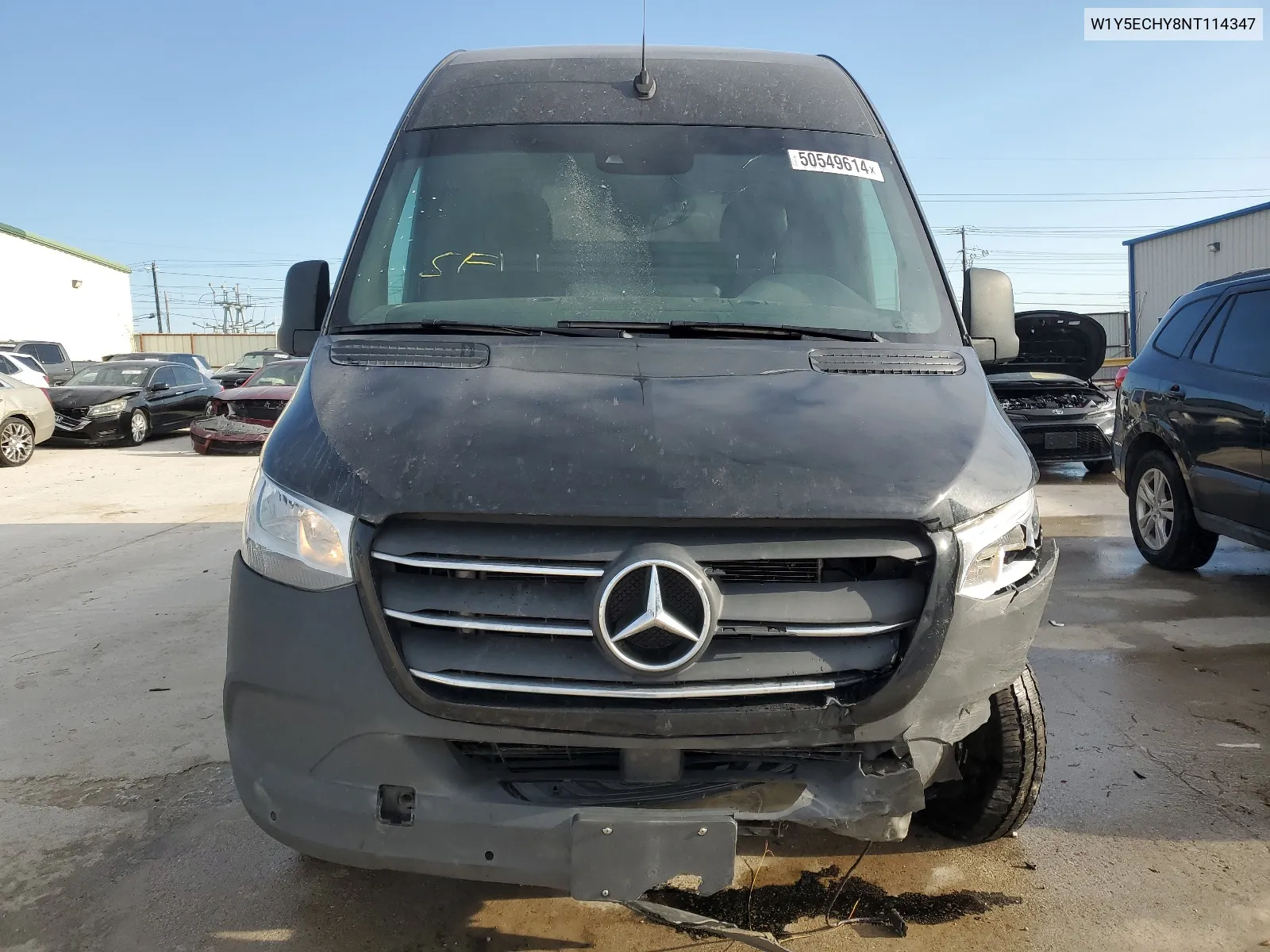 2022 Mercedes-Benz Sprinter 3500 VIN: W1Y5ECHY8NT114347 Lot: 50549614