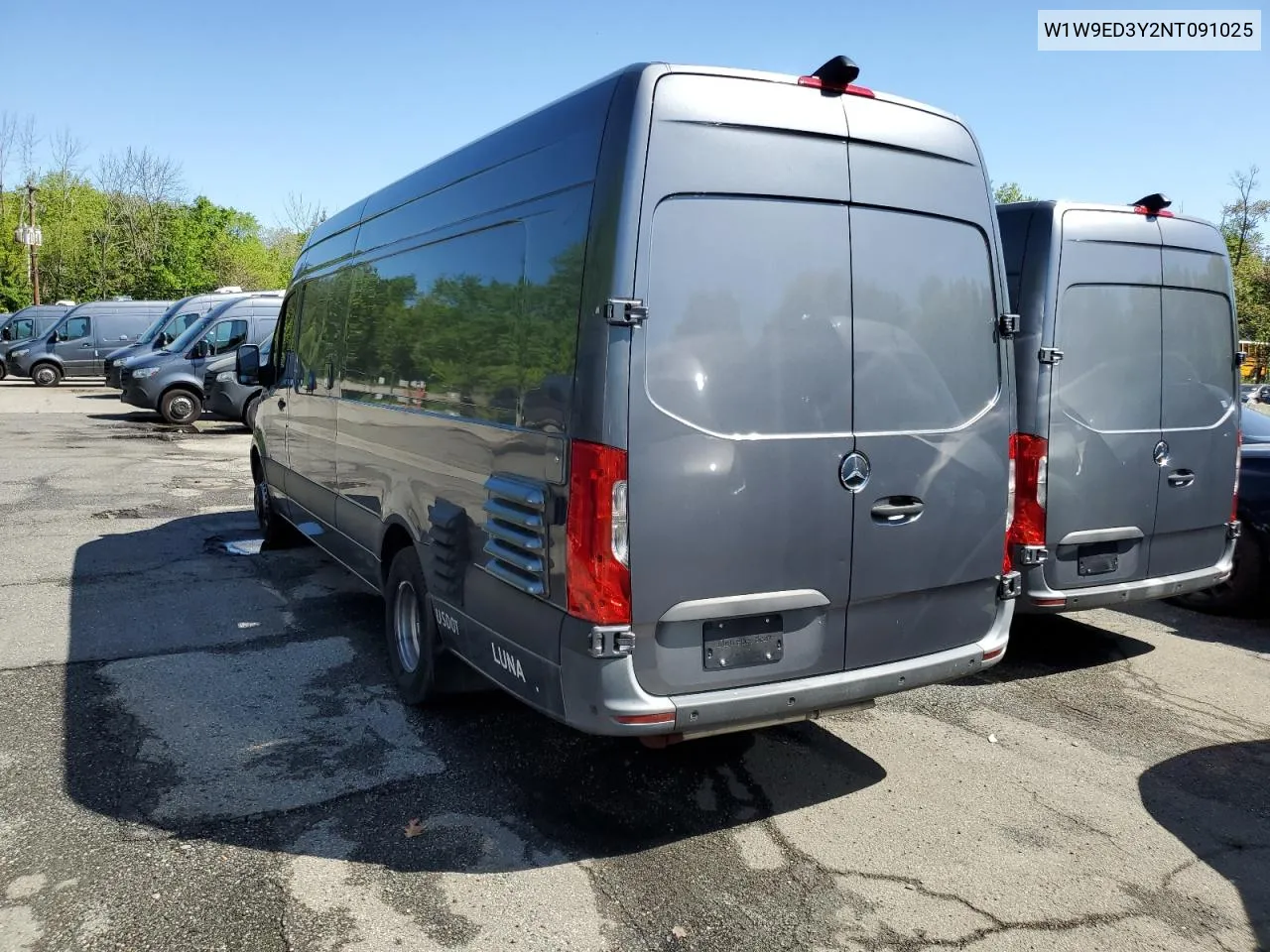 2022 Mercedes-Benz Sprinter 4500 VIN: W1W9ED3Y2NT091025 Lot: 53902774