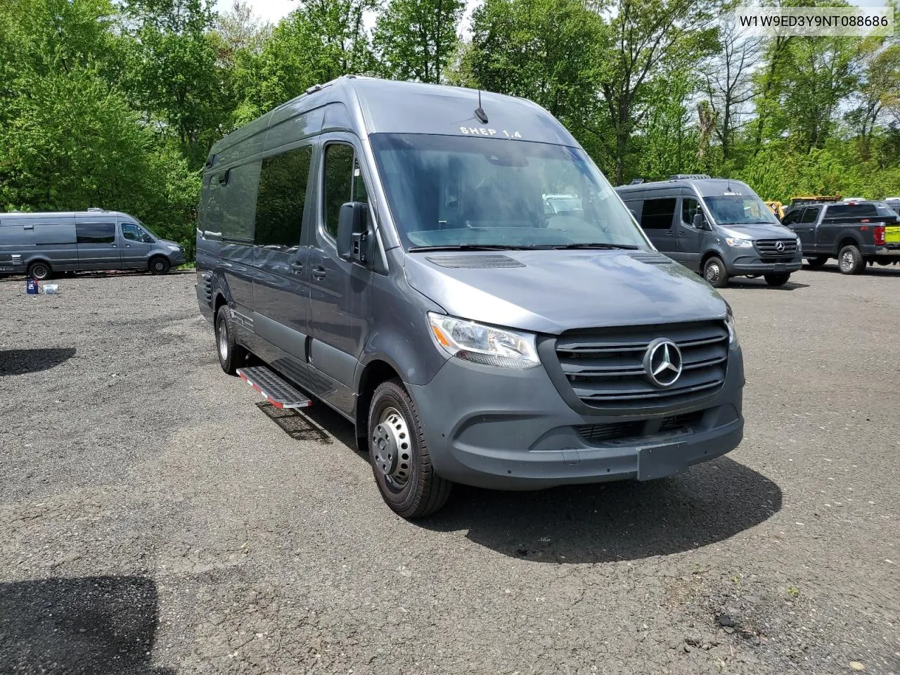 2022 Mercedes-Benz Sprinter 4500 VIN: W1W9ED3Y9NT088686 Lot: 53902864