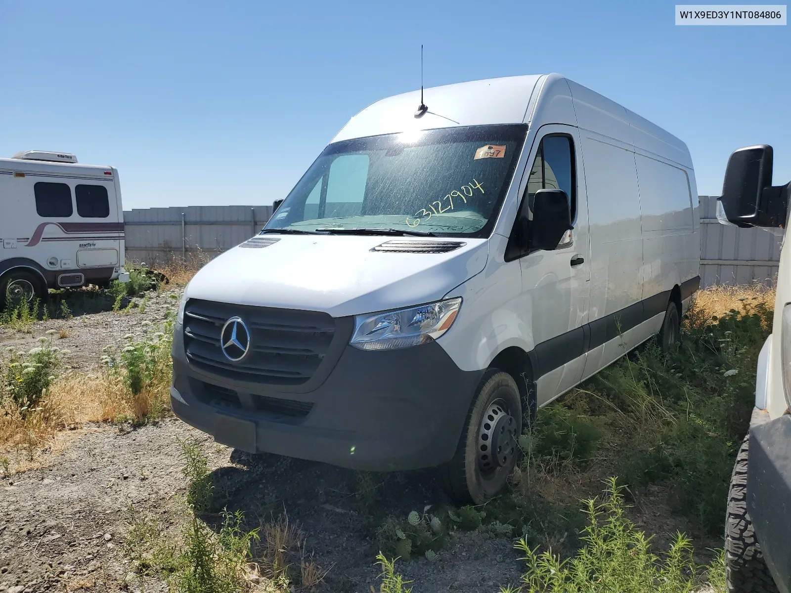 2022 Mercedes-Benz Sprinter VIN: W1X9ED3Y1NT084806 Lot: 63127904