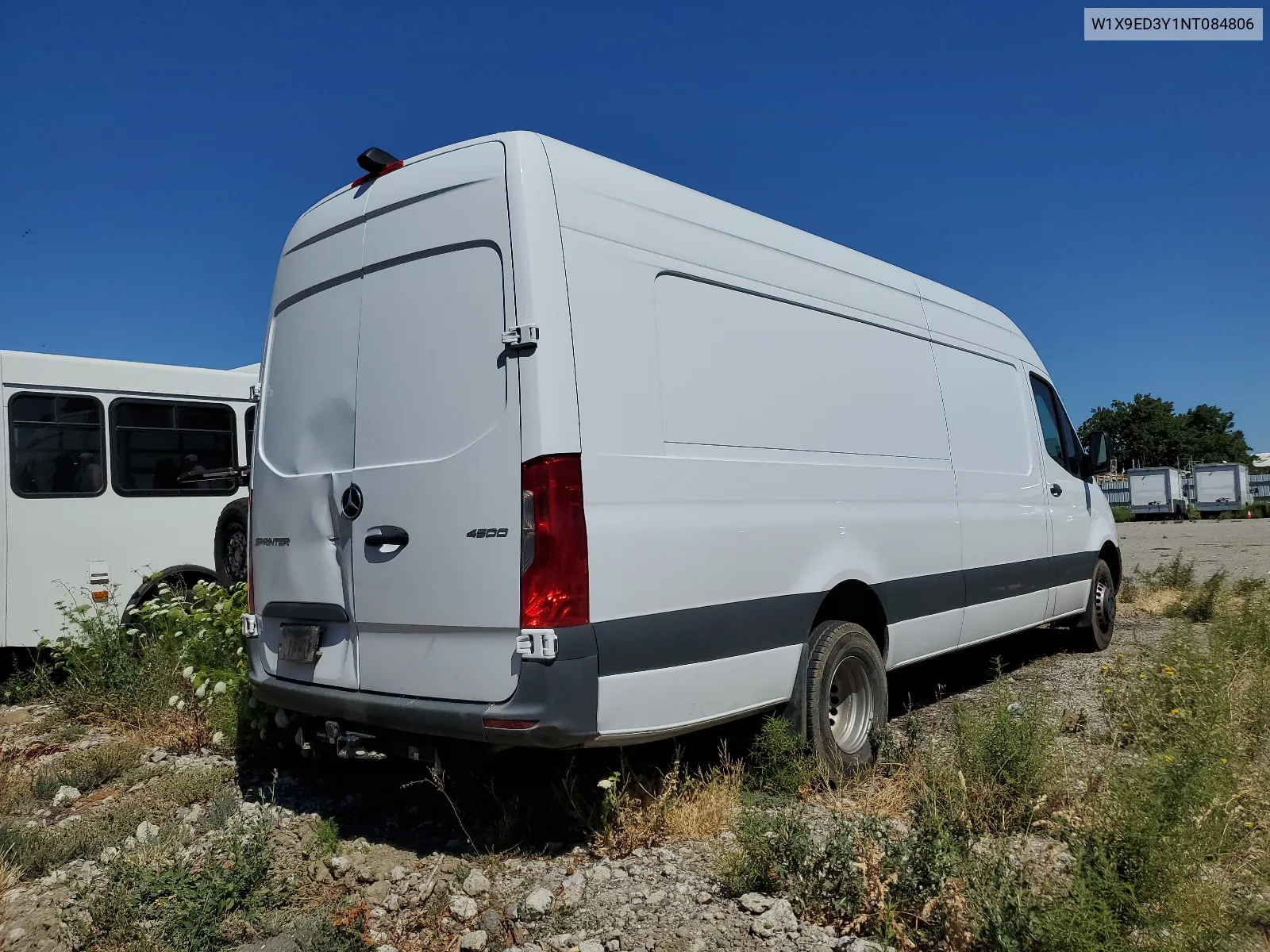 2022 Mercedes-Benz Sprinter VIN: W1X9ED3Y1NT084806 Lot: 63127904