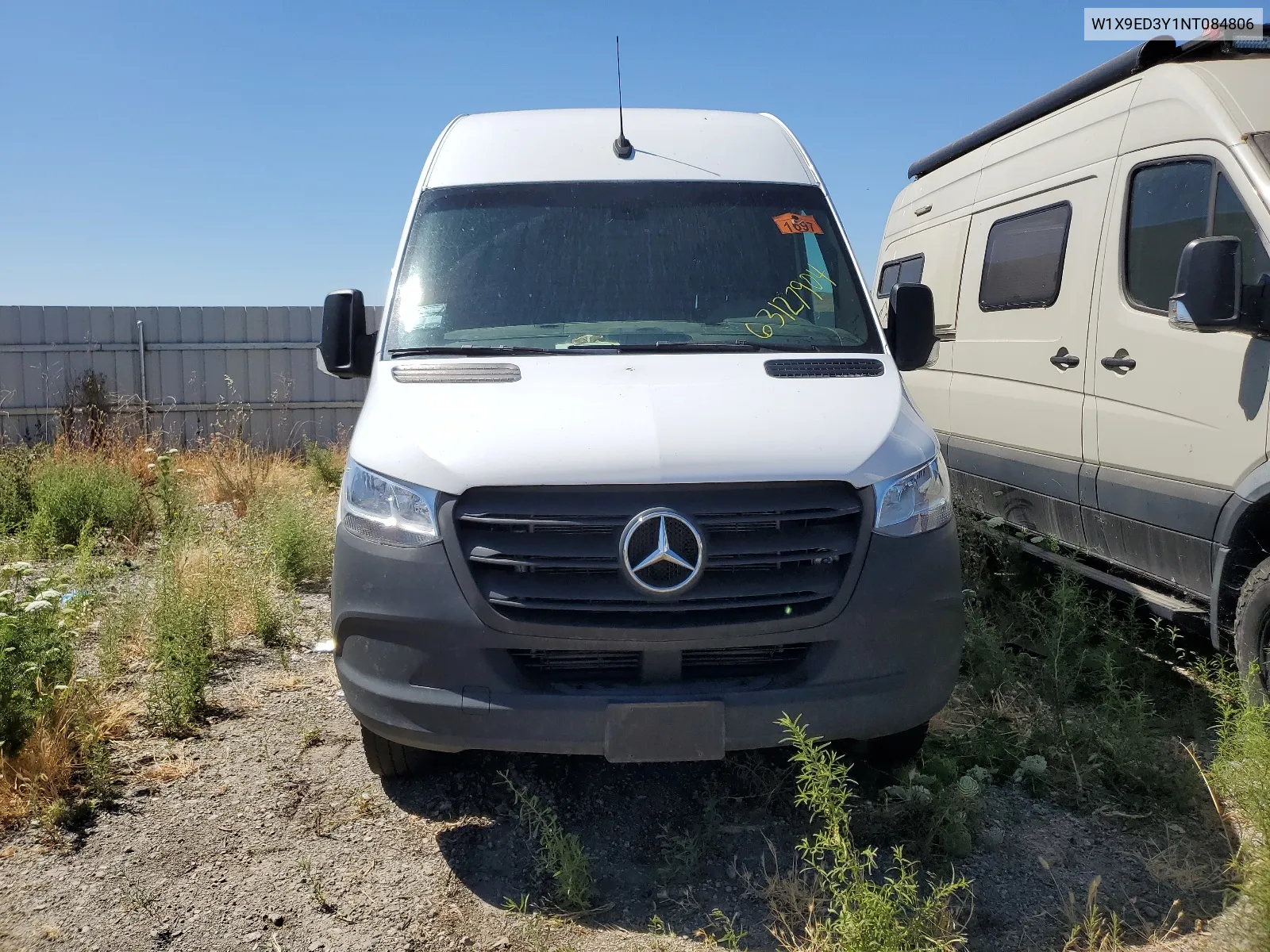 2022 Mercedes-Benz Sprinter VIN: W1X9ED3Y1NT084806 Lot: 63127904