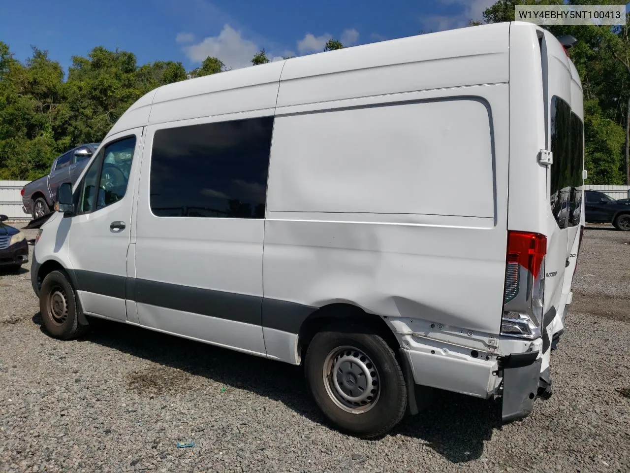 2022 Mercedes-Benz Sprinter 2500 VIN: W1Y4EBHY5NT100413 Lot: 68909264