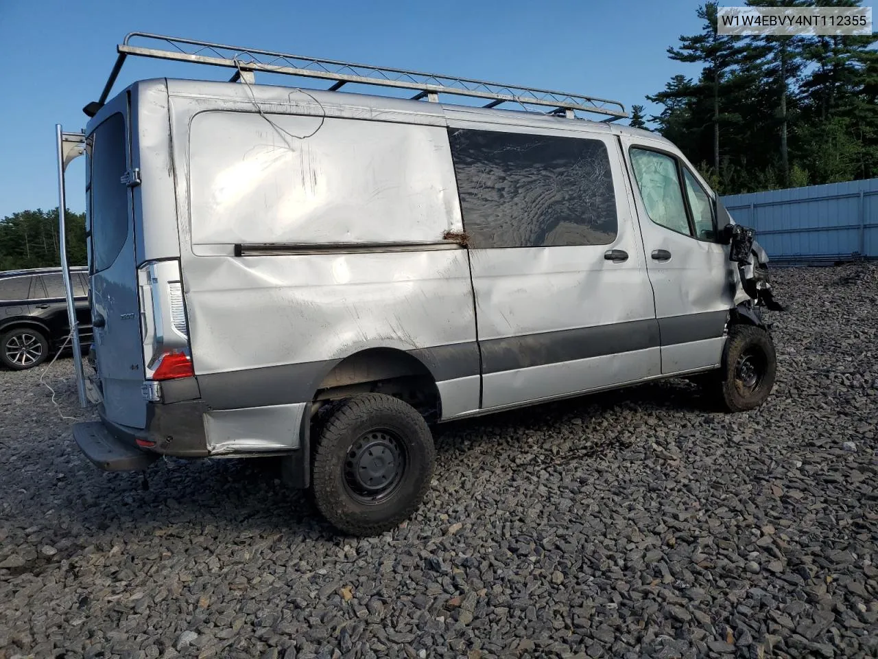 W1W4EBVY4NT112355 2022 Mercedes-Benz Sprinter 2500