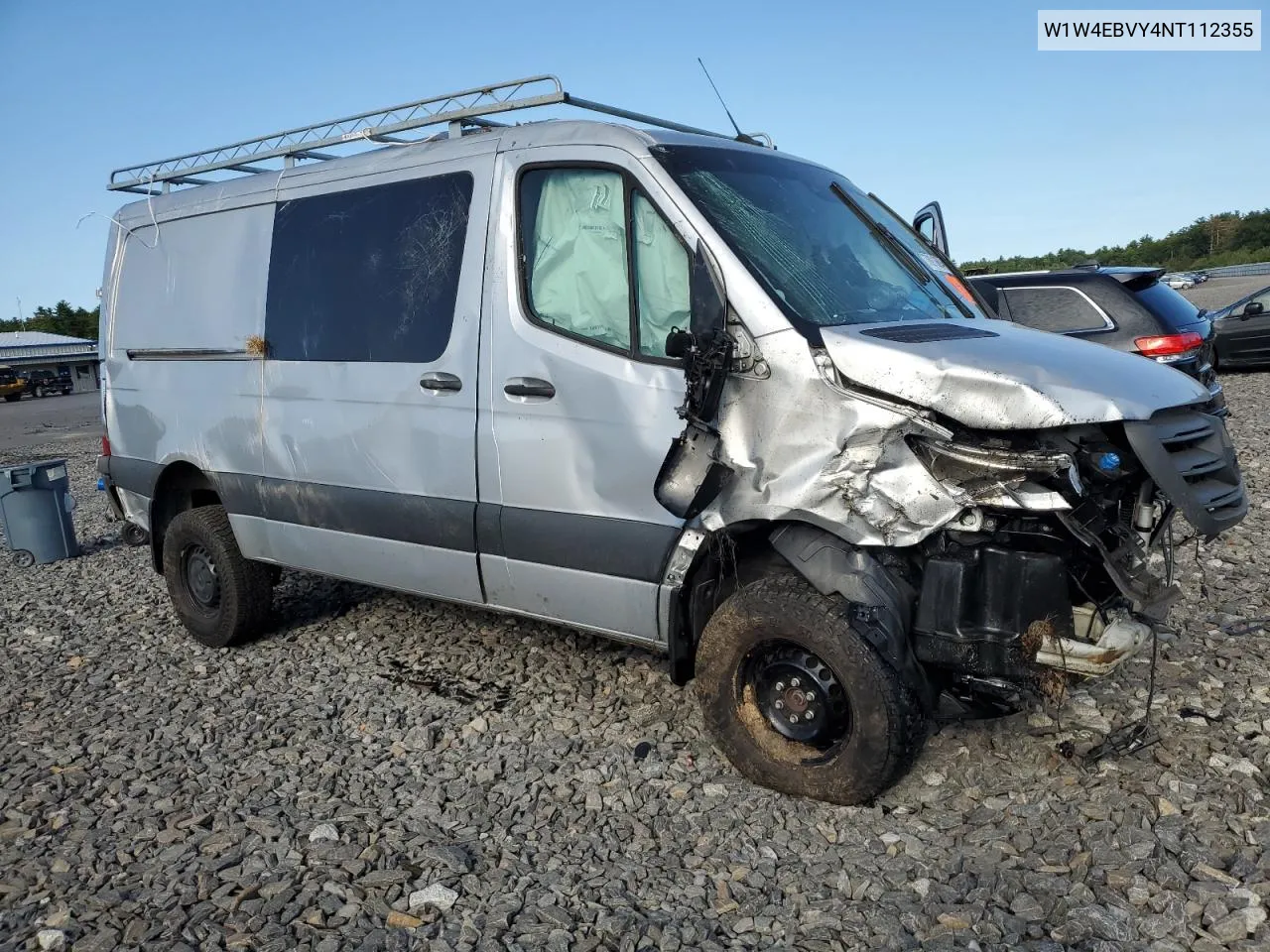 W1W4EBVY4NT112355 2022 Mercedes-Benz Sprinter 2500