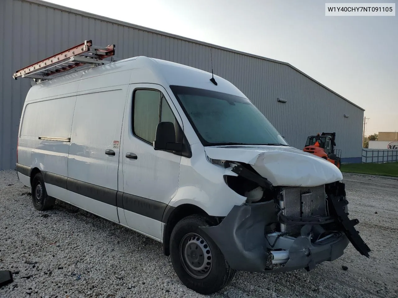 2022 Mercedes-Benz Sprinter 2500 VIN: W1Y40CHY7NT091105 Lot: 71474404