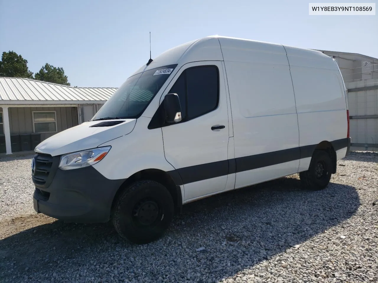 2022 Mercedes-Benz Sprinter 3500 VIN: W1Y8EB3Y9NT108569 Lot: 72924824