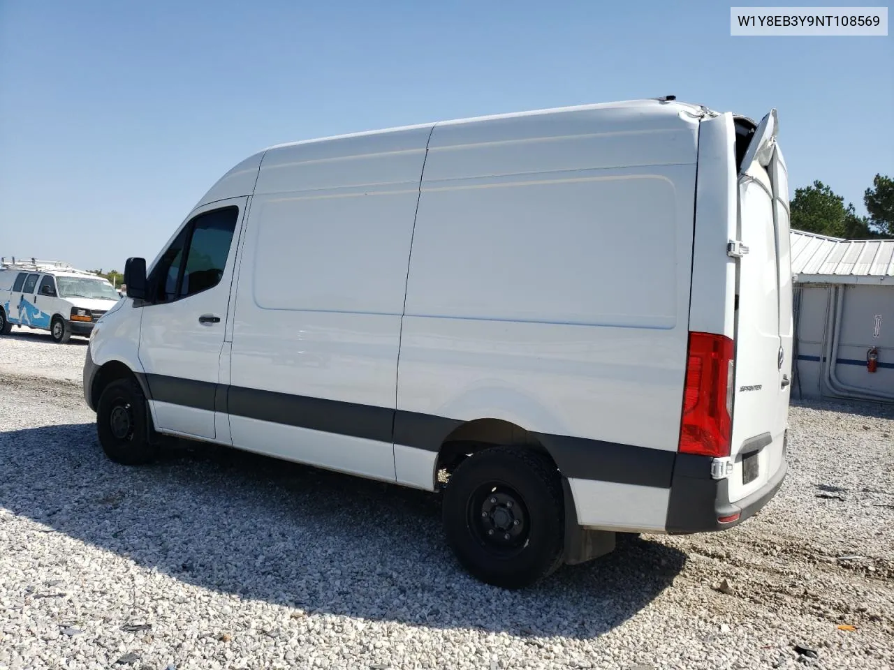 2022 Mercedes-Benz Sprinter 3500 VIN: W1Y8EB3Y9NT108569 Lot: 72924824