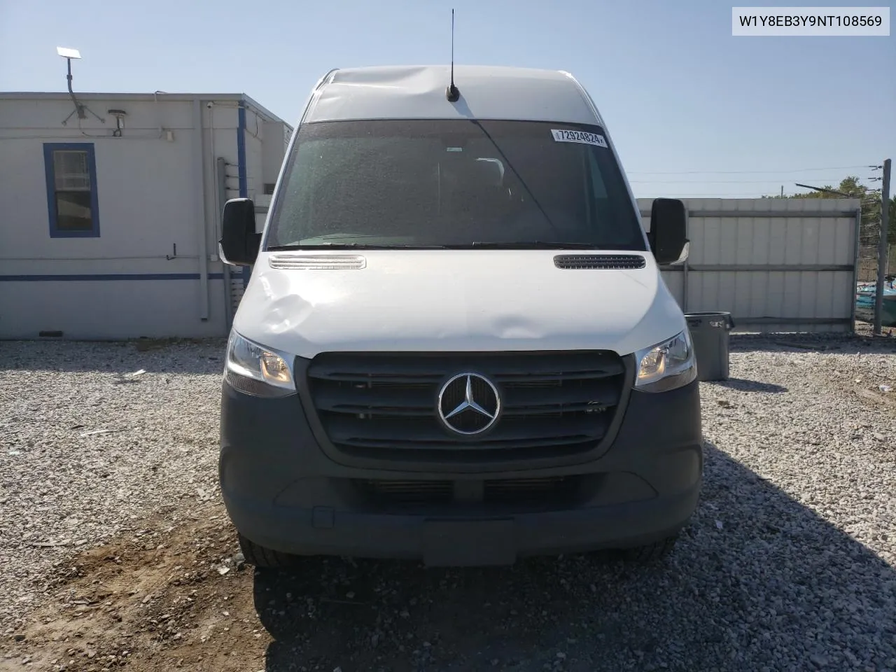 2022 Mercedes-Benz Sprinter 3500 VIN: W1Y8EB3Y9NT108569 Lot: 72924824