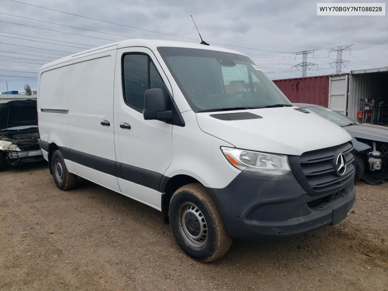 2022 Mercedes-Benz Sprinter 1500 VIN: W1Y70BGY7NT088228 Lot: 72960404