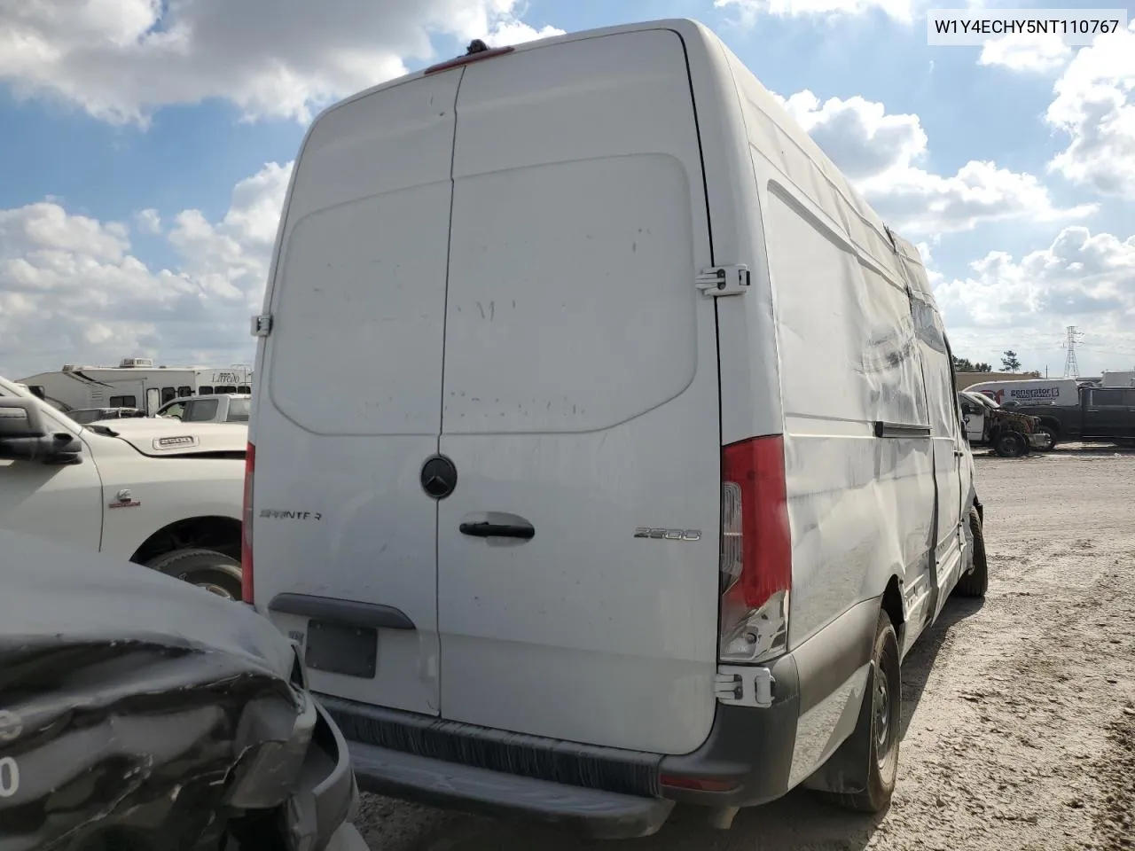 2022 Mercedes-Benz Sprinter 2500 VIN: W1Y4ECHY5NT110767 Lot: 75481704