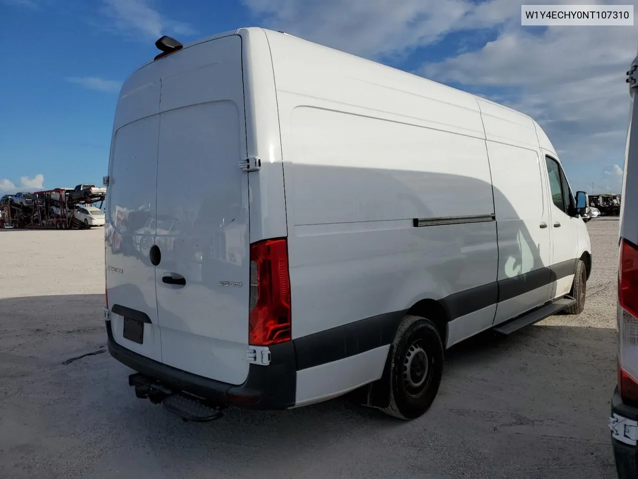 2022 Mercedes-Benz Sprinter 2500 VIN: W1Y4ECHY0NT107310 Lot: 76189614