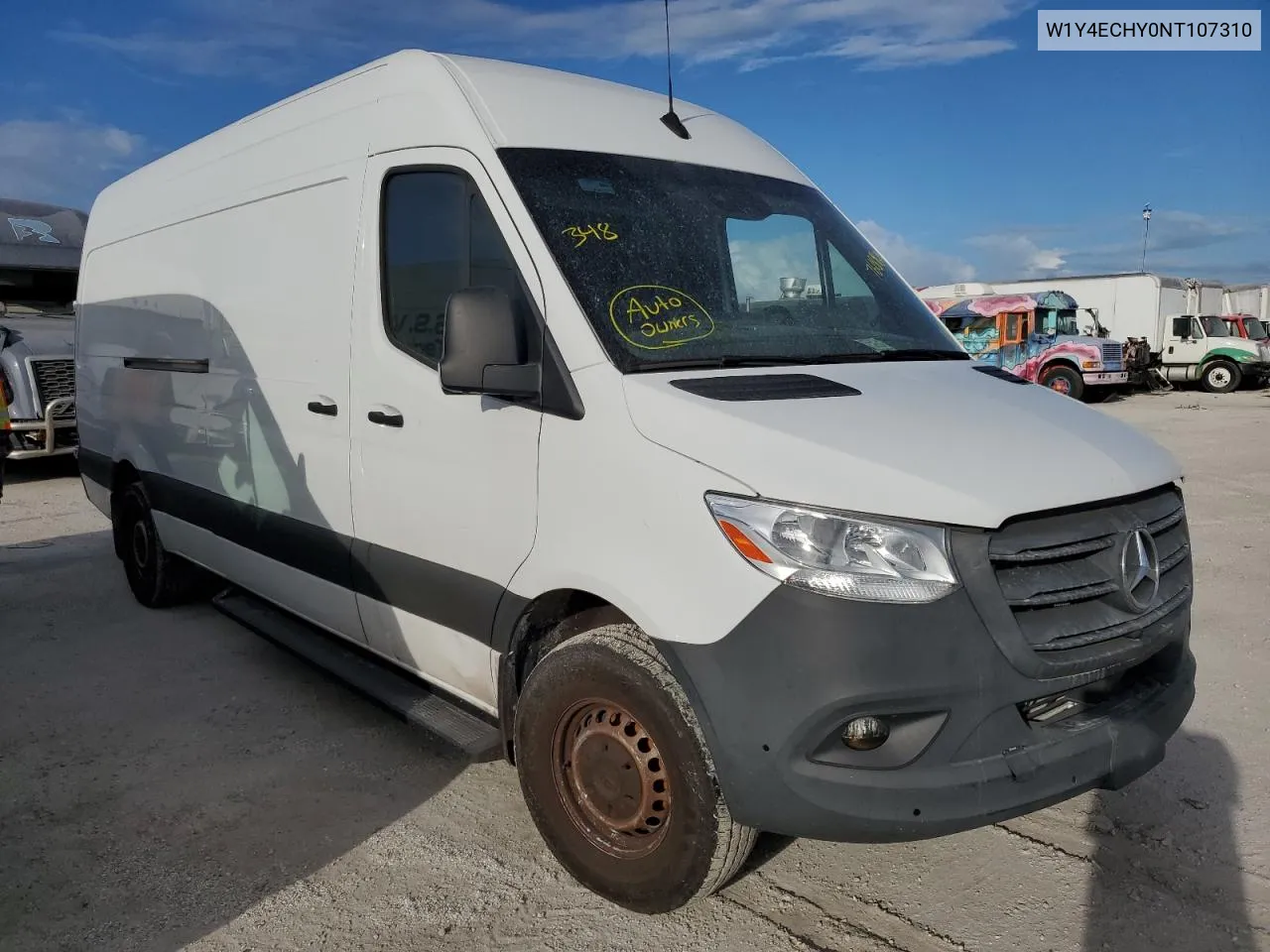 2022 Mercedes-Benz Sprinter 2500 VIN: W1Y4ECHY0NT107310 Lot: 76189614