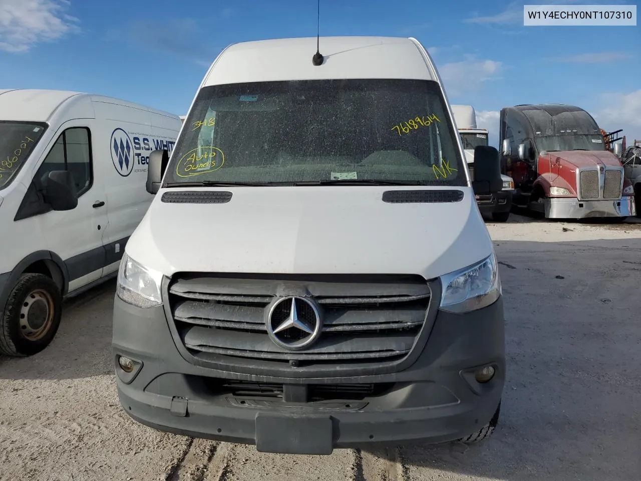 2022 Mercedes-Benz Sprinter 2500 VIN: W1Y4ECHY0NT107310 Lot: 76189614