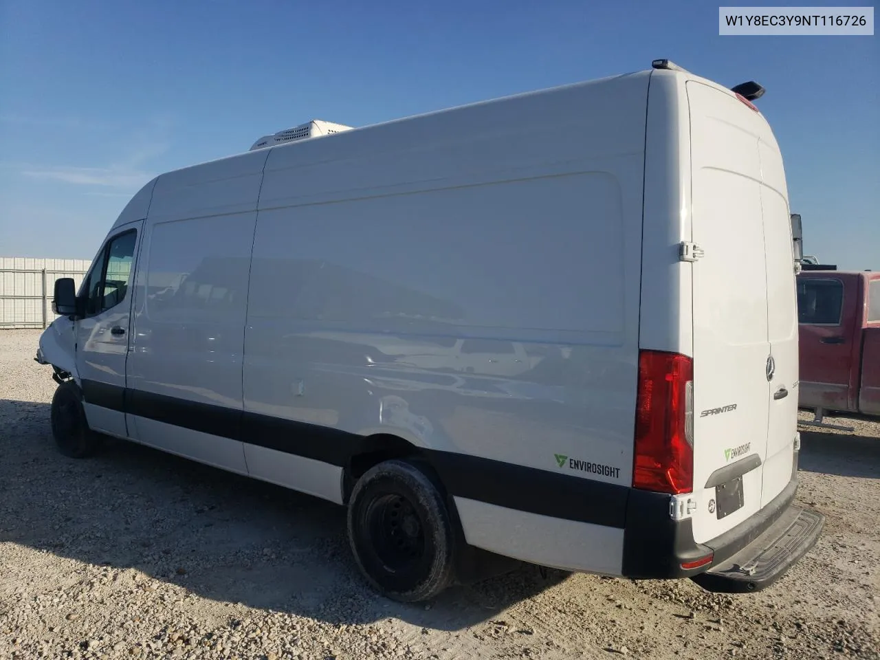 2022 Mercedes-Benz Sprinter 3500 VIN: W1Y8EC3Y9NT116726 Lot: 78440014