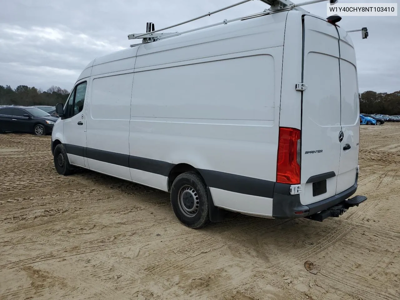 2022 Mercedes-Benz Sprinter 2500 VIN: W1Y40CHY8NT103410 Lot: 79208974