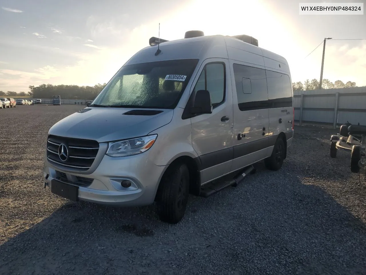 2022 Mercedes-Benz Sprinter 2500 VIN: W1X4EBHY0NP484324 Lot: 80305054