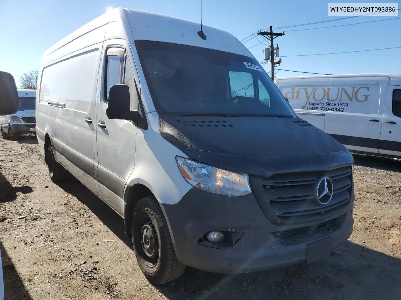 2022 Mercedes-Benz Sprinter 3500 VIN: W1Y5EDHY2NT093386 Lot: 80365854