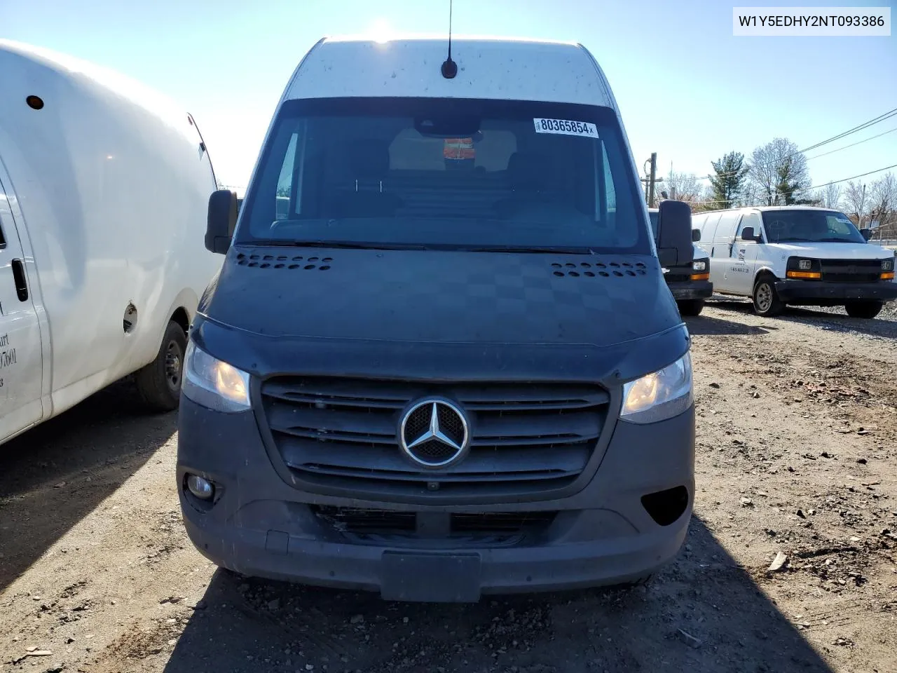 2022 Mercedes-Benz Sprinter 3500 VIN: W1Y5EDHY2NT093386 Lot: 80365854