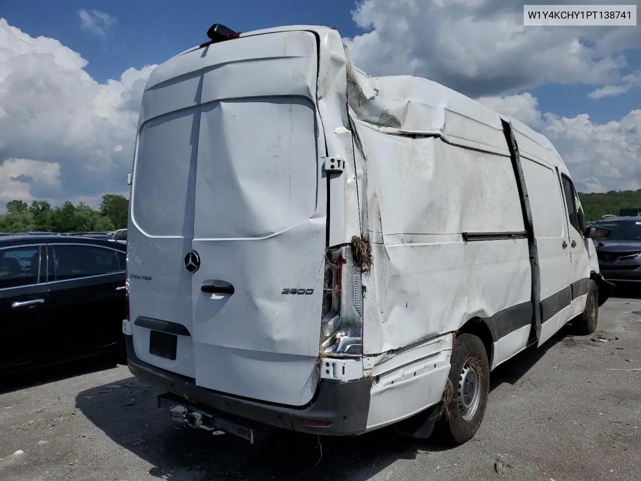 2023 Mercedes-Benz Sprinter 2500 VIN: W1Y4KCHY1PT138741 Lot: 53275864