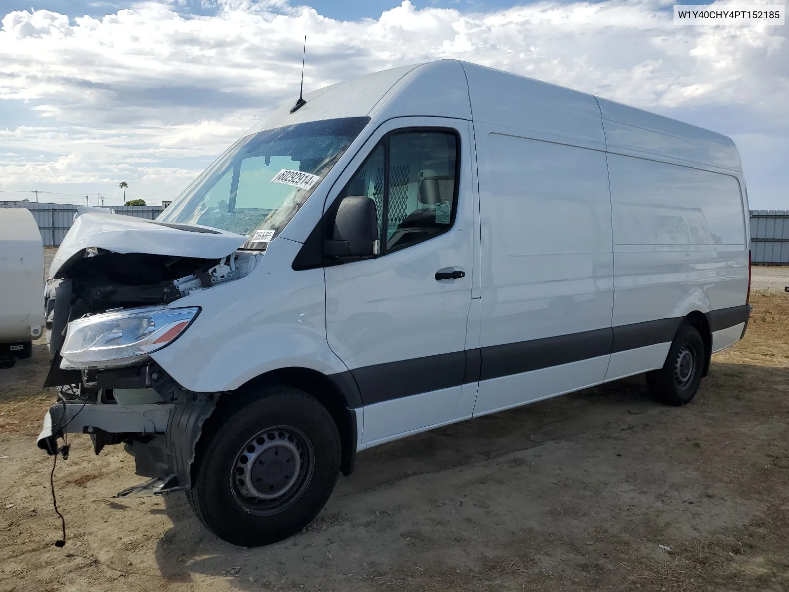 2023 Mercedes-Benz Sprinter 2500 VIN: W1Y40CHY4PT152185 Lot: 60292914