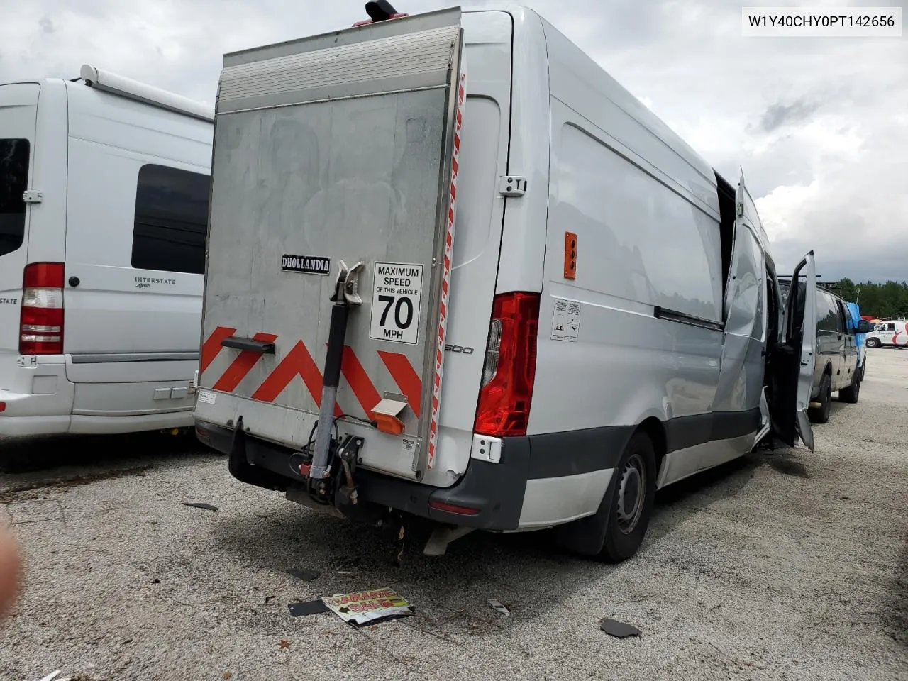 2023 Mercedes-Benz Sprinter 2500 VIN: W1Y40CHY0PT142656 Lot: 62061424