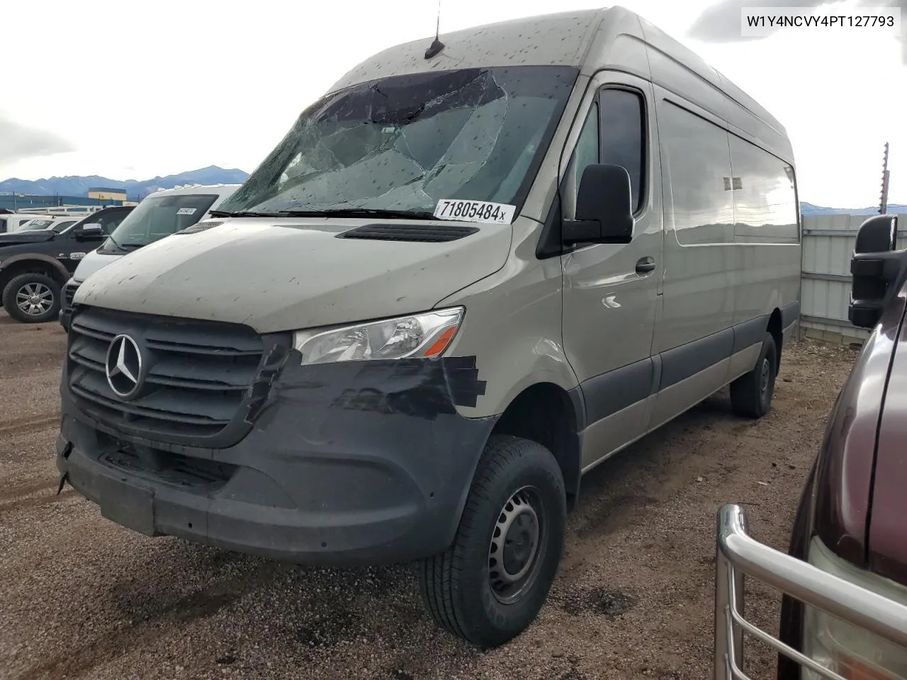 2023 Mercedes-Benz Sprinter 2500 VIN: W1Y4NCVY4PT127793 Lot: 71805484