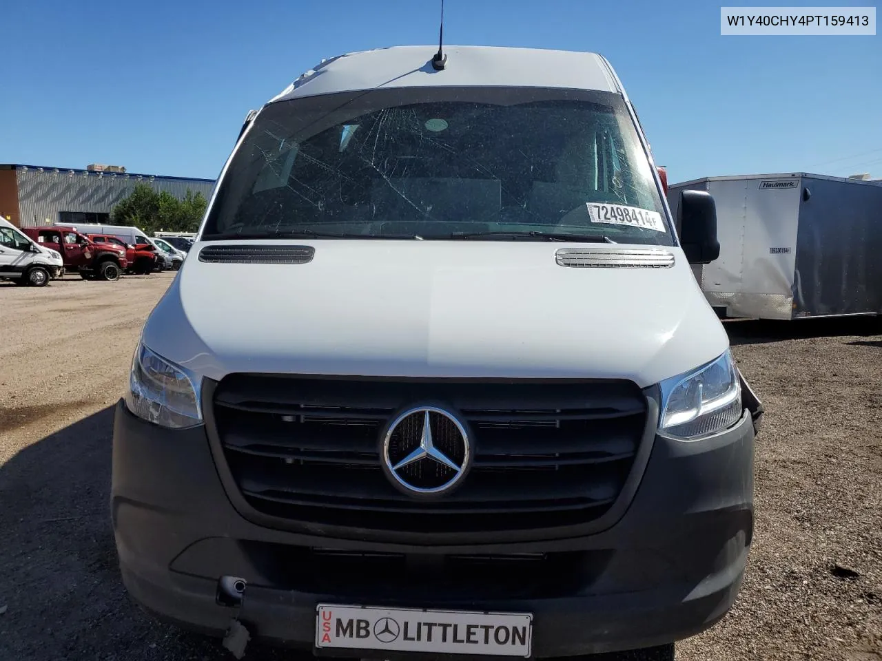 2023 Mercedes-Benz Sprinter 2500 VIN: W1Y40CHY4PT159413 Lot: 72498414