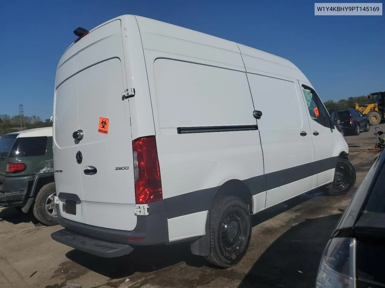 2023 Mercedes-Benz Sprinter 2500 VIN: W1Y4KBHY9PT145169 Lot: 73496874