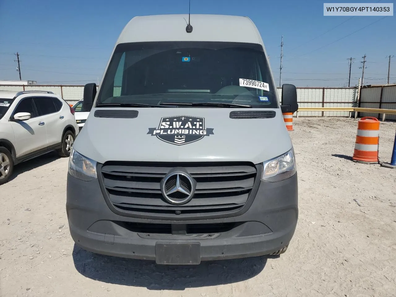 2023 Mercedes-Benz Sprinter 1500 VIN: W1Y70BGY4PT140353 Lot: 73990724