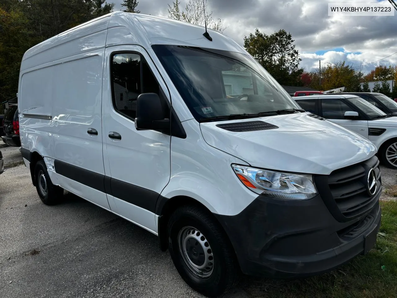 2023 Mercedes-Benz Sprinter 2 VIN: W1Y4KBHY4P137223 Lot: 76190544