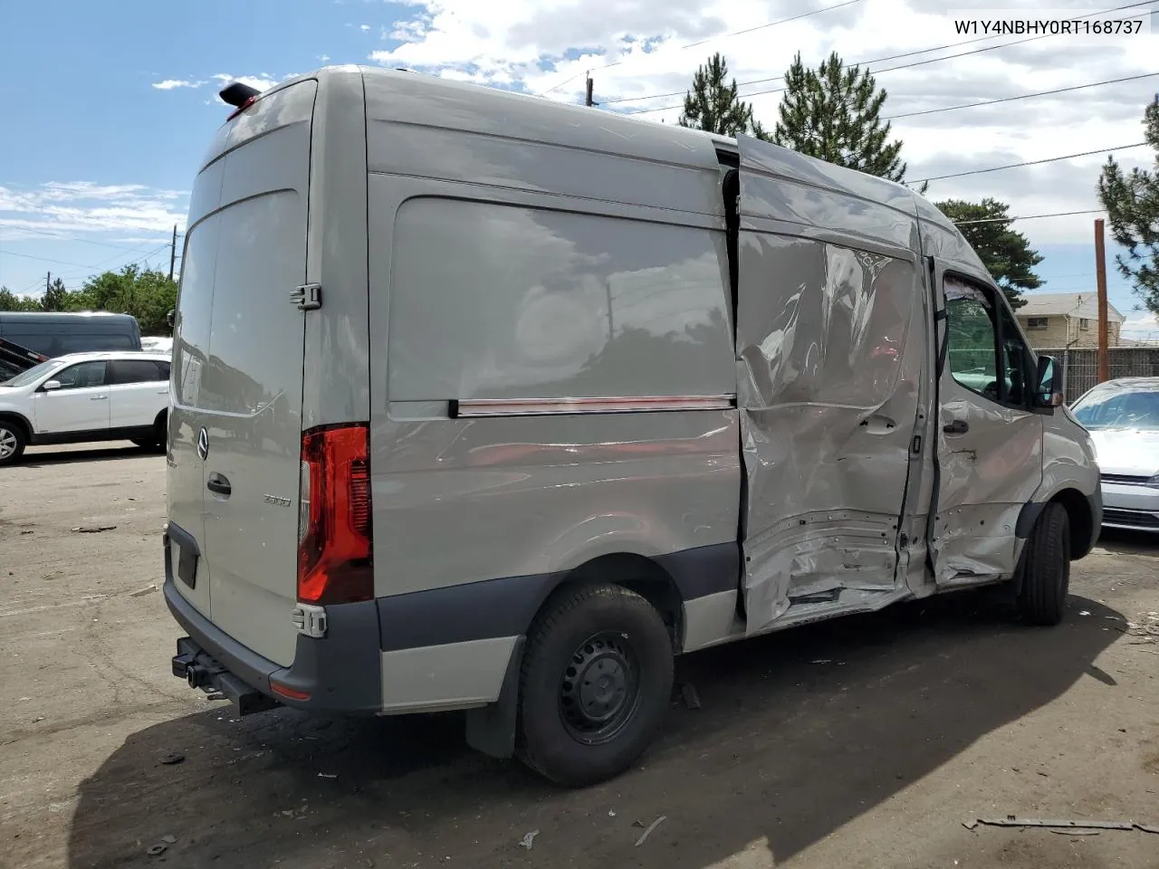 2024 Mercedes-Benz Sprinter 2500 VIN: W1Y4NBHY0RT168737 Lot: 59453224