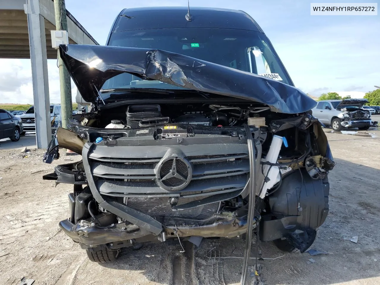 2024 Mercedes-Benz Sprinter 2500 VIN: W1Z4NFHY1RP657272 Lot: 60140344