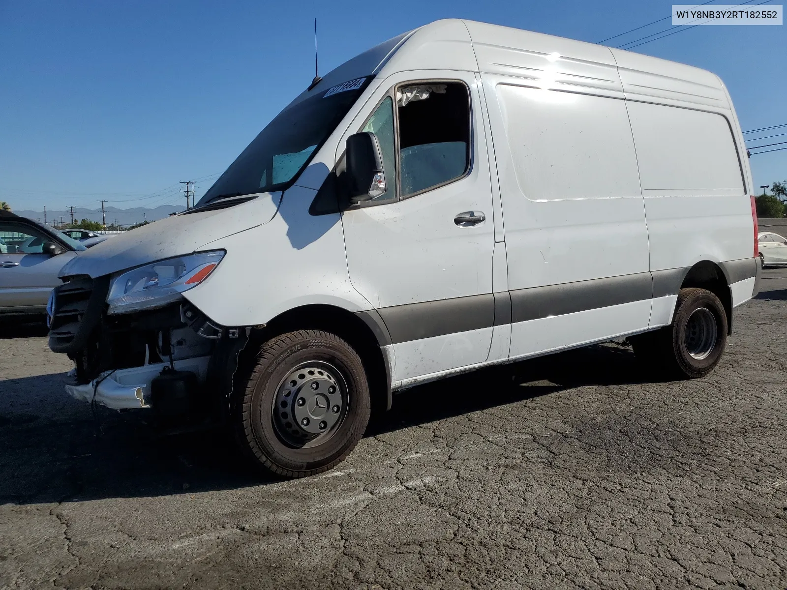 2024 Mercedes-Benz Sprinter 3500 VIN: W1Y8NB3Y2RT182552 Lot: 67716604