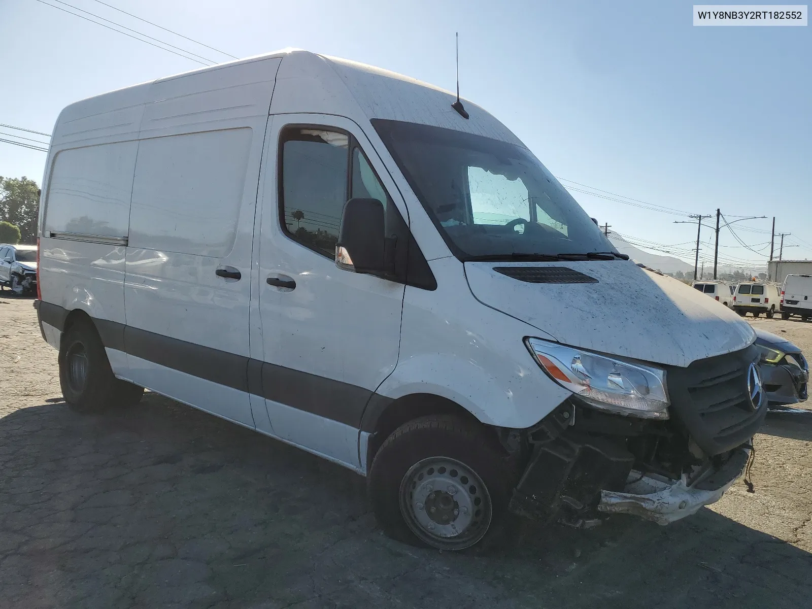 2024 Mercedes-Benz Sprinter 3500 VIN: W1Y8NB3Y2RT182552 Lot: 67716604