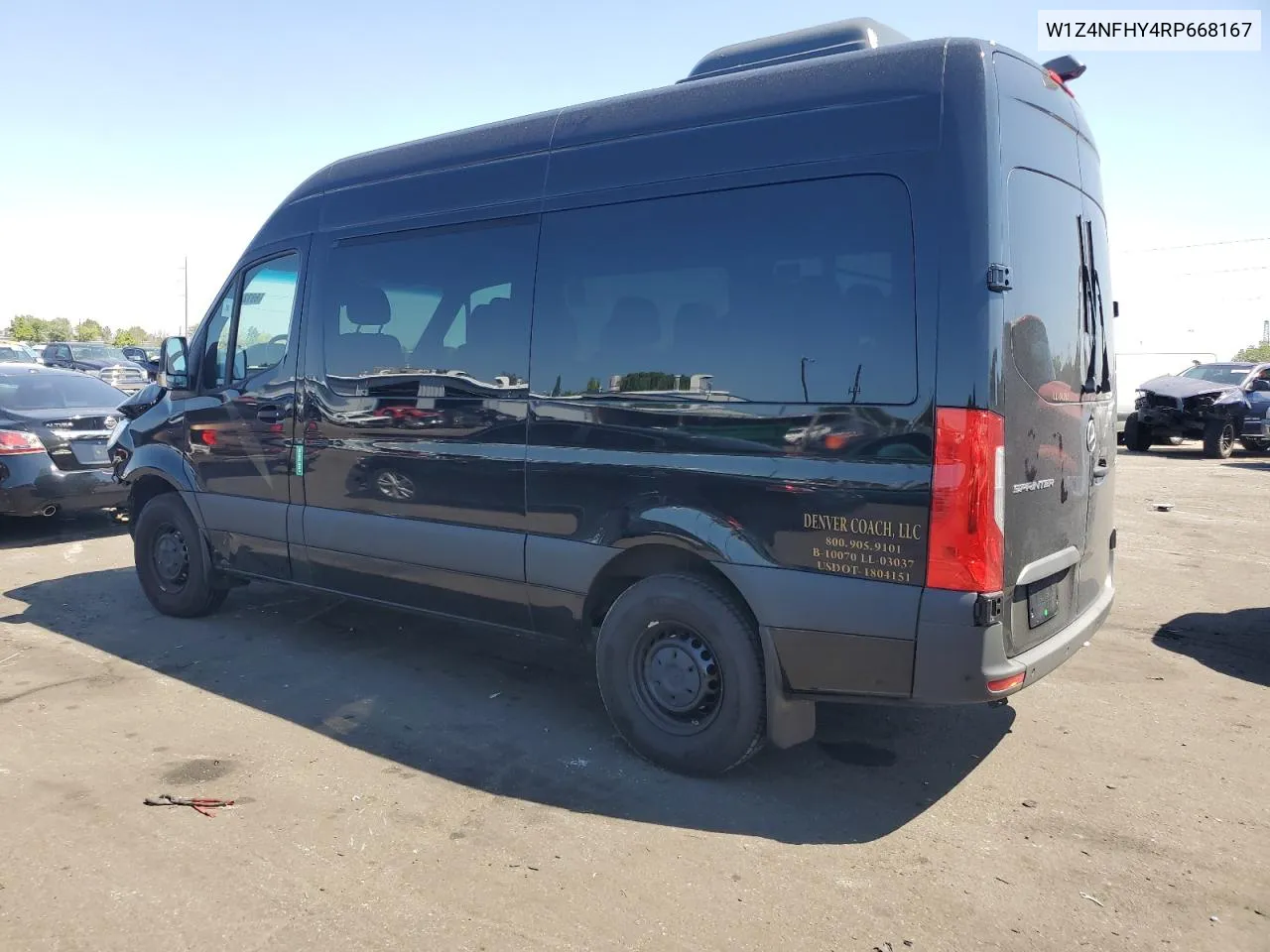 2024 Mercedes-Benz Sprinter 2500 VIN: W1Z4NFHY4RP668167 Lot: 69724604