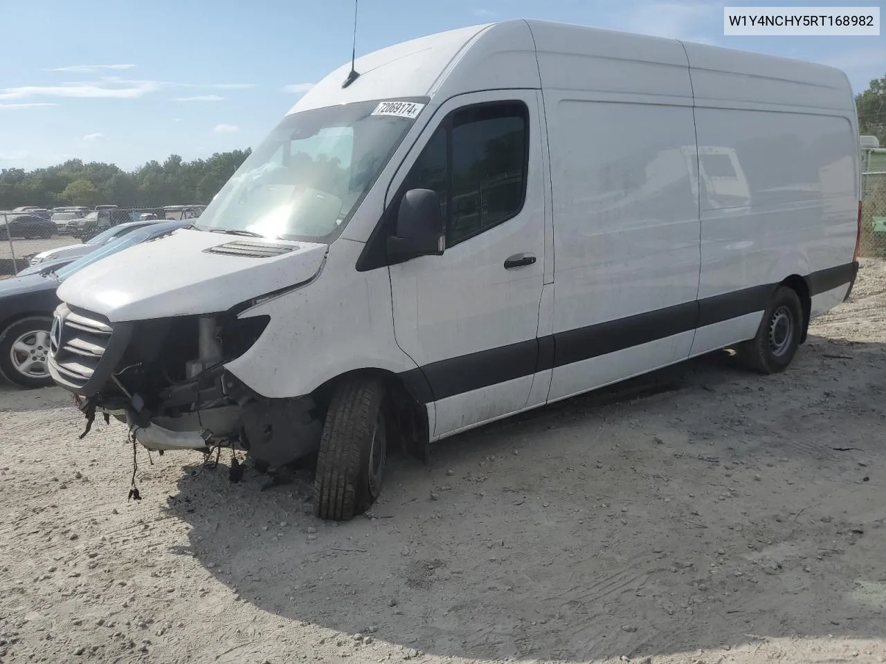 2024 Mercedes-Benz Sprinter 2500 VIN: W1Y4NCHY5RT168982 Lot: 72069174