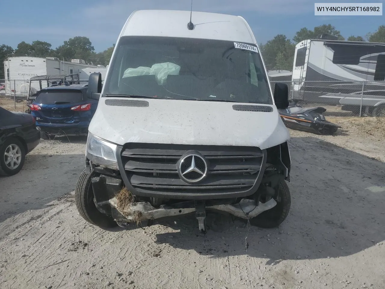 2024 Mercedes-Benz Sprinter 2500 VIN: W1Y4NCHY5RT168982 Lot: 72069174