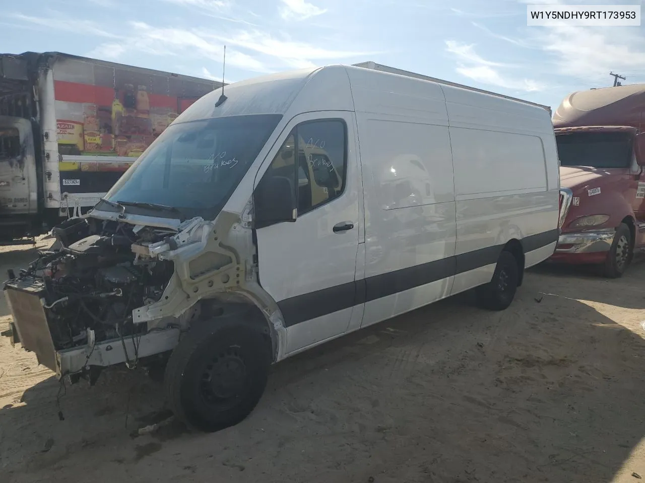 2024 Mercedes-Benz Sprinter 3500 VIN: W1Y5NDHY9RT173953 Lot: 73244404