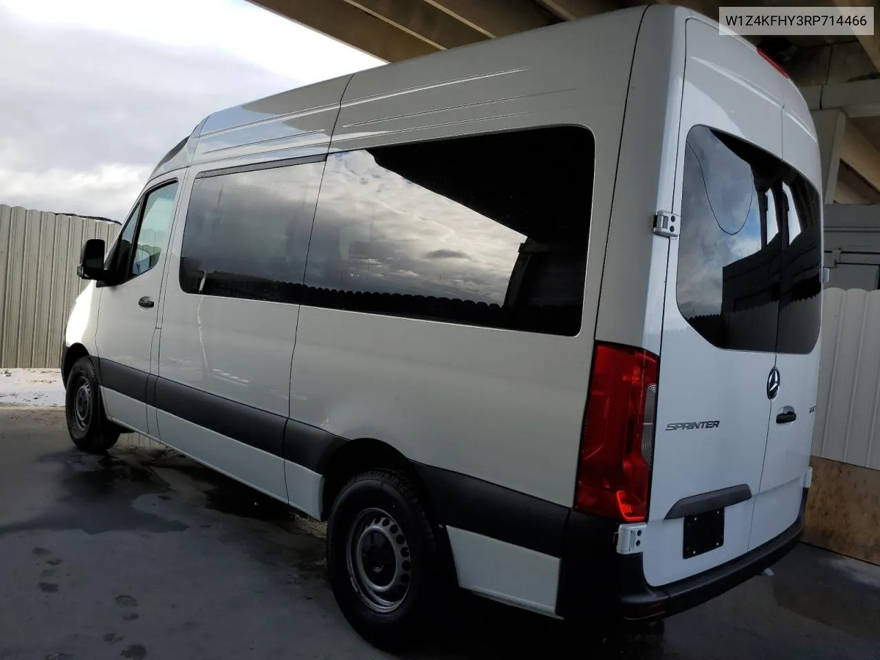 2024 Mercedes-Benz Sprinter 2500 Standard Roof 4-Cyl Diesel VIN: W1Z4KFHY3RP714466 Lot: 40806484