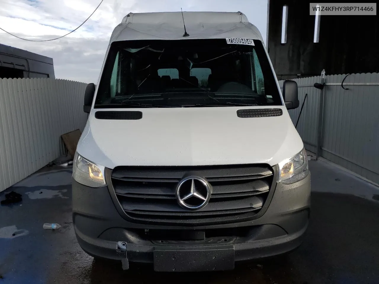 2024 Mercedes-Benz Sprinter 2500 Standard Roof 4-Cyl Diesel VIN: W1Z4KFHY3RP714466 Lot: 40806484