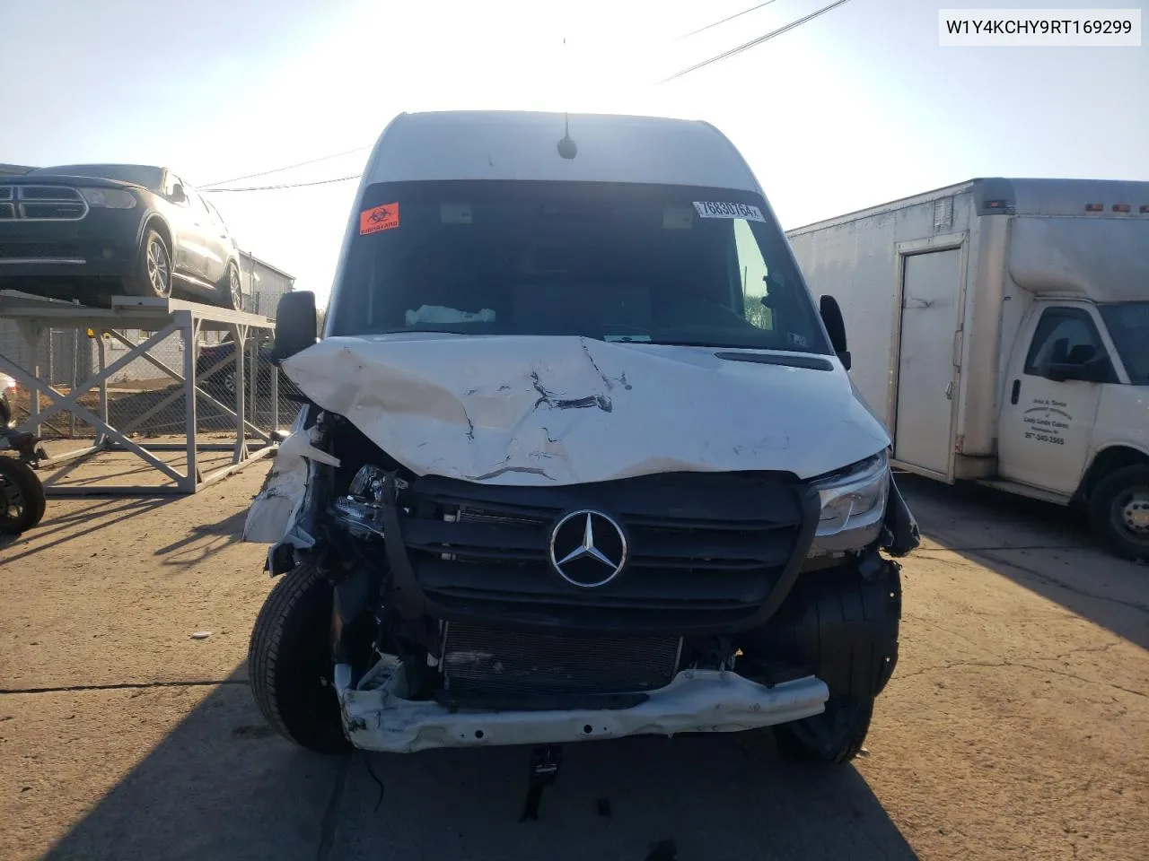 2024 Mercedes-Benz Sprinter 2500 VIN: W1Y4KCHY9RT169299 Lot: 76830764