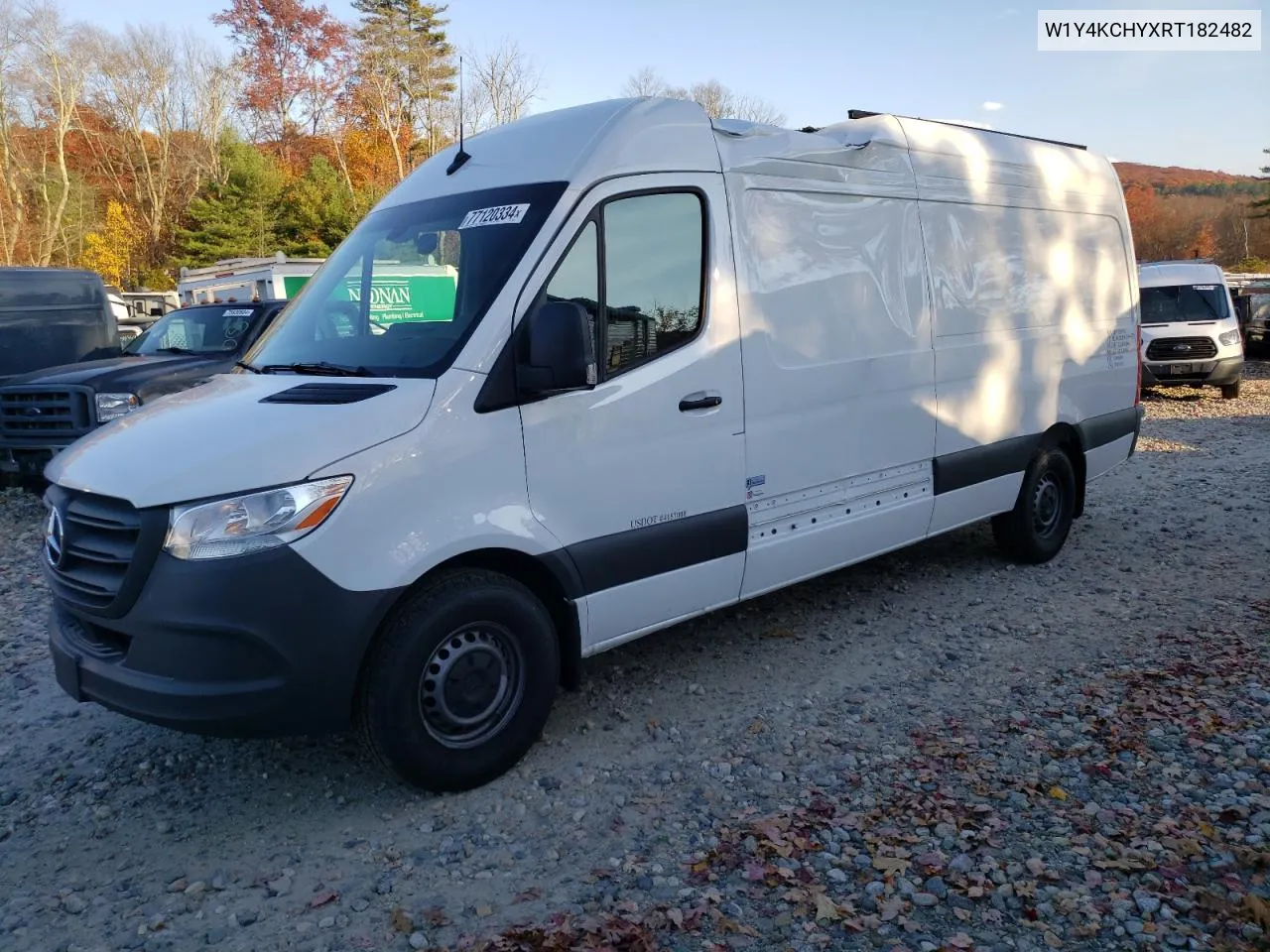 2024 Mercedes-Benz Sprinter 2500 VIN: W1Y4KCHYXRT182482 Lot: 77120334