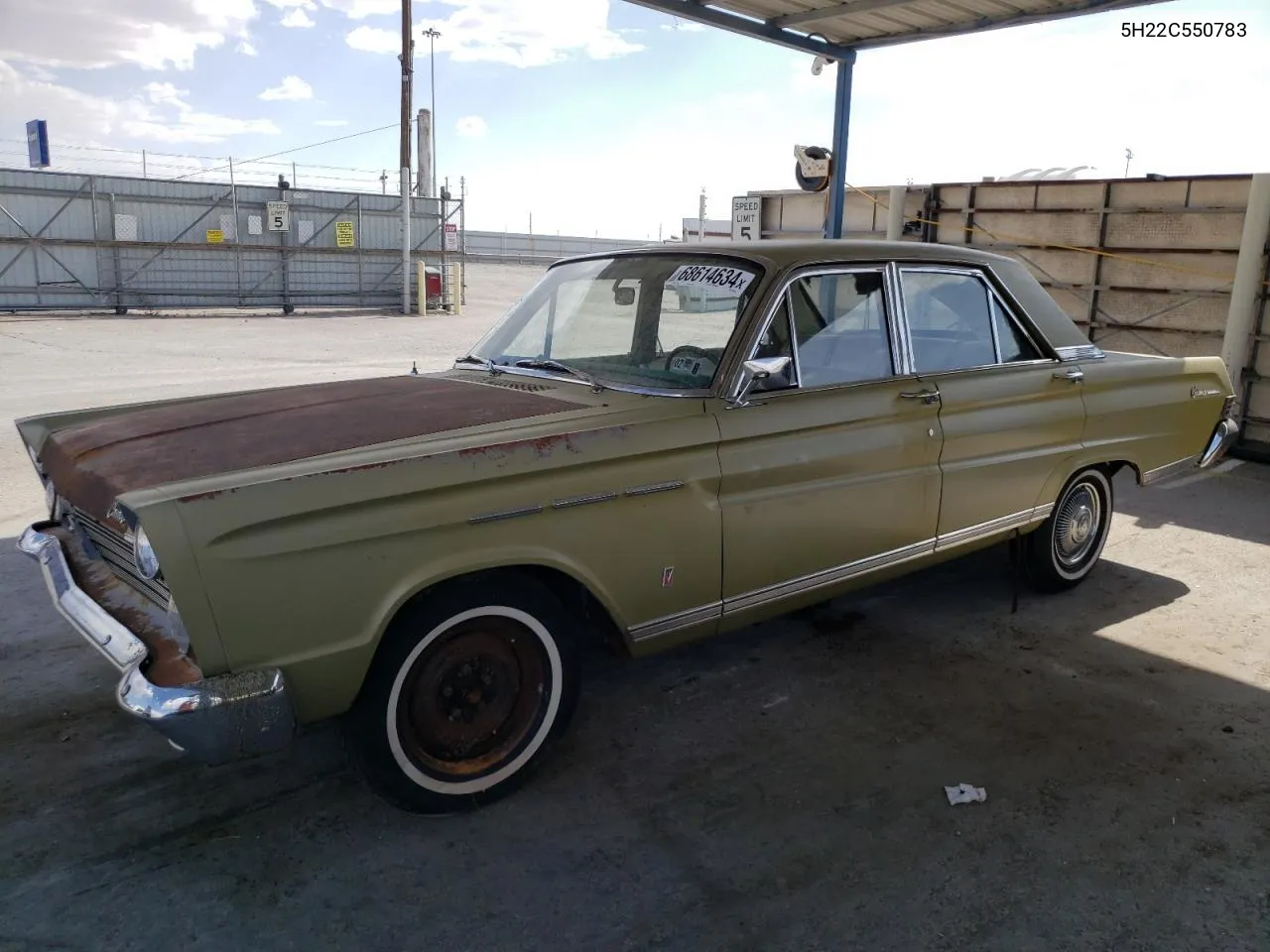 5H22C550783 1965 Mercury Comet Caliente