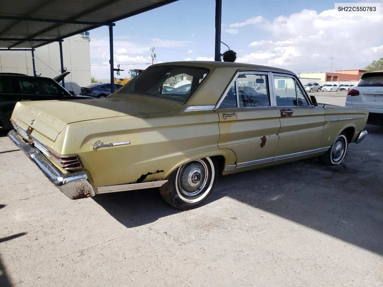 5H22C550783 1965 Mercury Comet Caliente