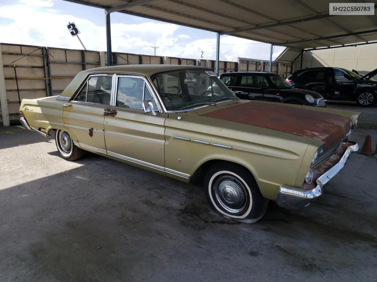 5H22C550783 1965 Mercury Comet Caliente