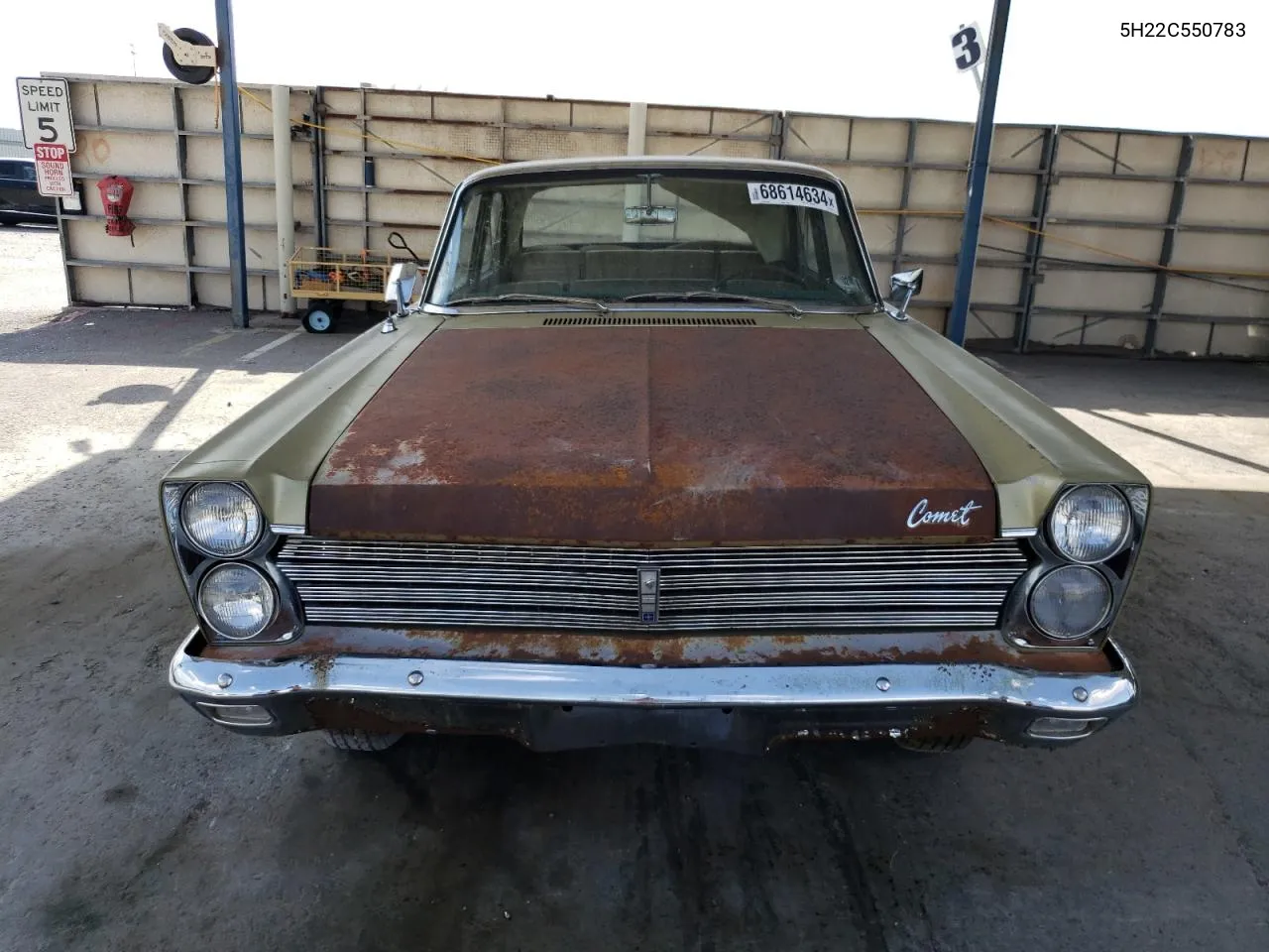 1965 Mercury Comet Caliente VIN: 5H22C550783 Lot: 68614634