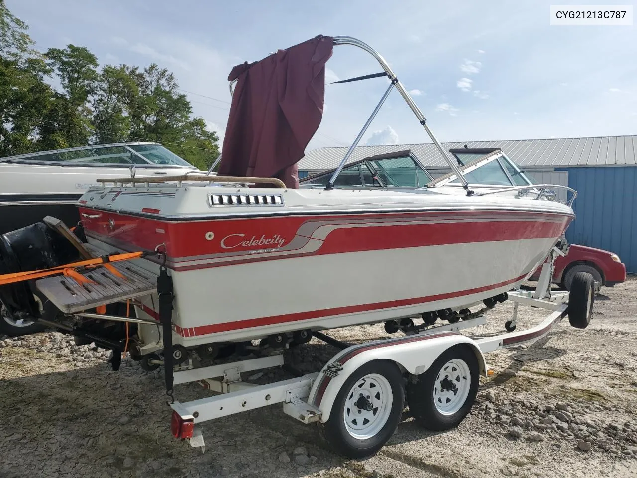 1987 Mercury Motorboat VIN: CYG21213C787 Lot: 69941774